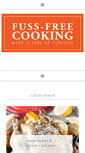 Mobile Screenshot of fussfreecooking.com